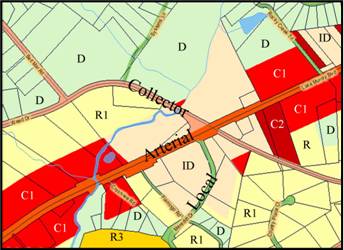 Image of a Zoning Map